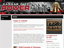 Tablet Screenshot of kcpowervb.com